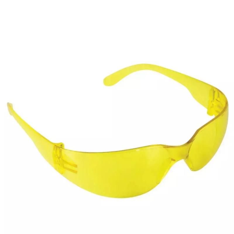 Ochranné okuliare, polykarbonát, žlté