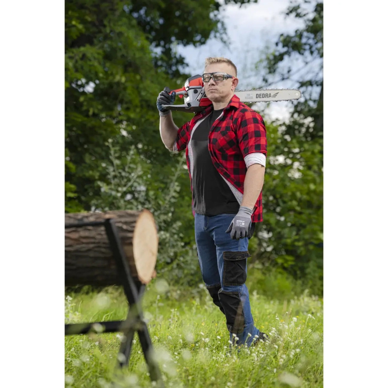 Flanelová košeľa červená, veľkosť M, 100% bavlna 2