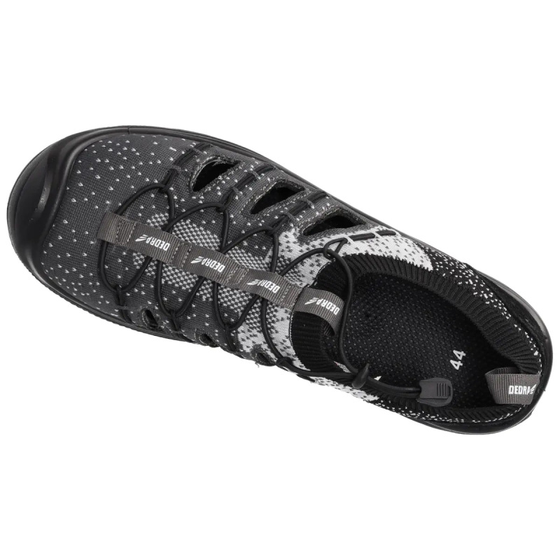 Bezpečné sandále D3V,textil, veľkosť 44, kat.S1 SRC,kompozit 5