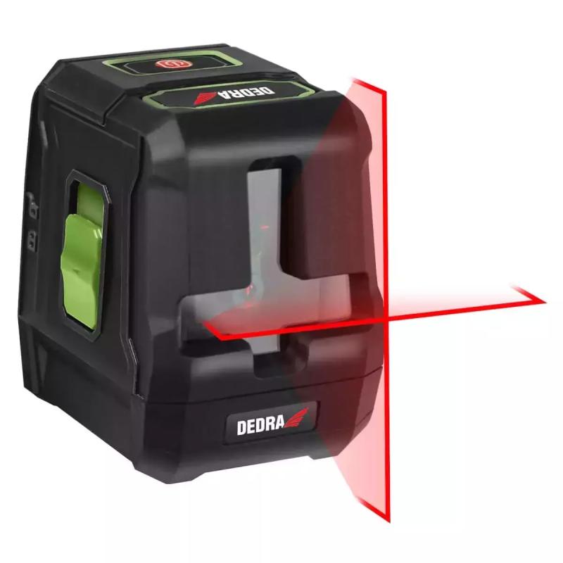 Krížový laser, červený