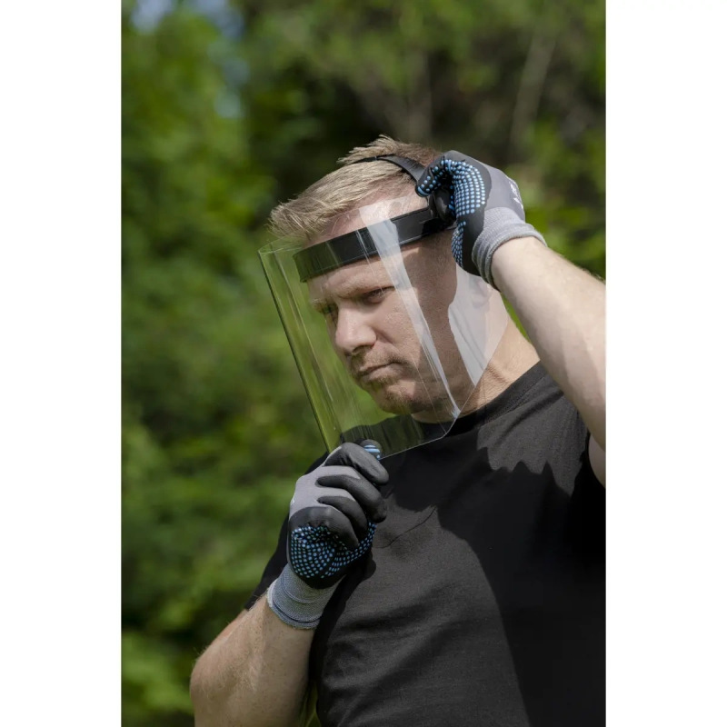 Ochranný štít tváre hrúbka 1mm s polykarbonátu 1