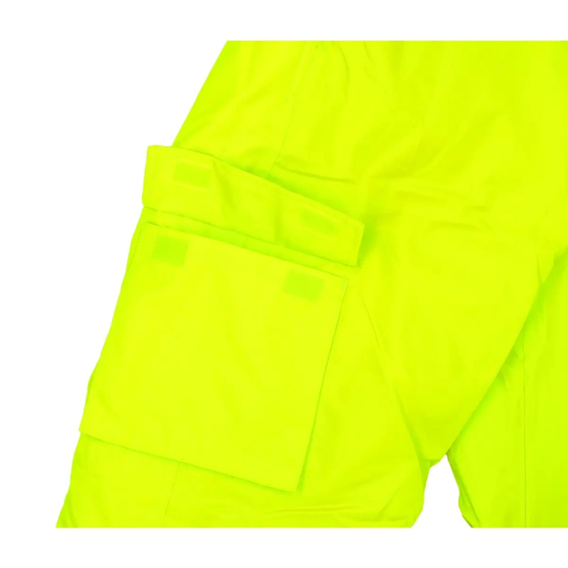 Zateplené reflexné nohavice veľkosť XXXL, žlté 3