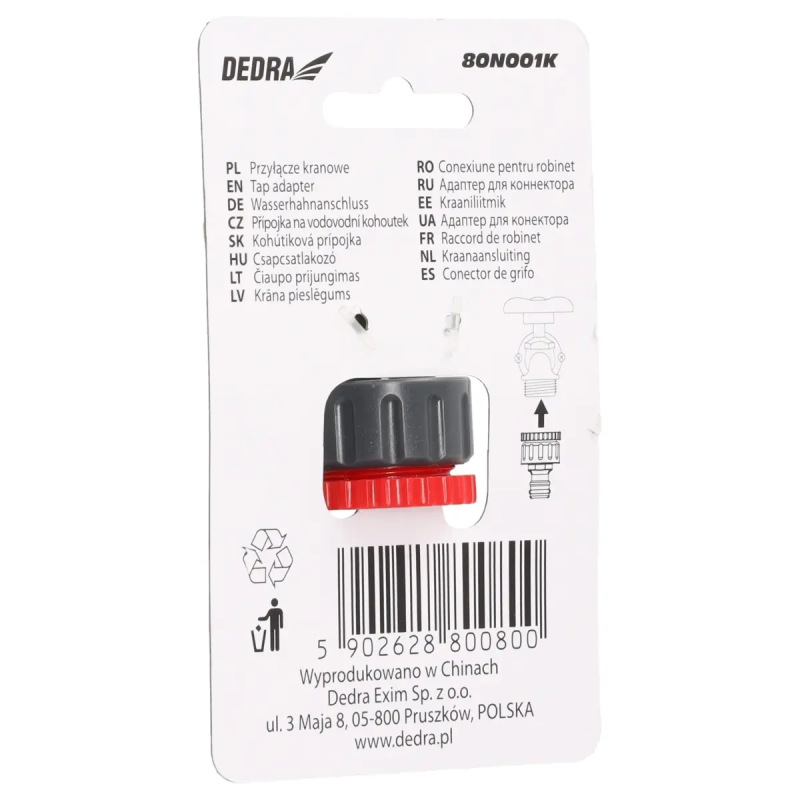 Kohútiková prípojka 1/2"-3/4", na karte 4