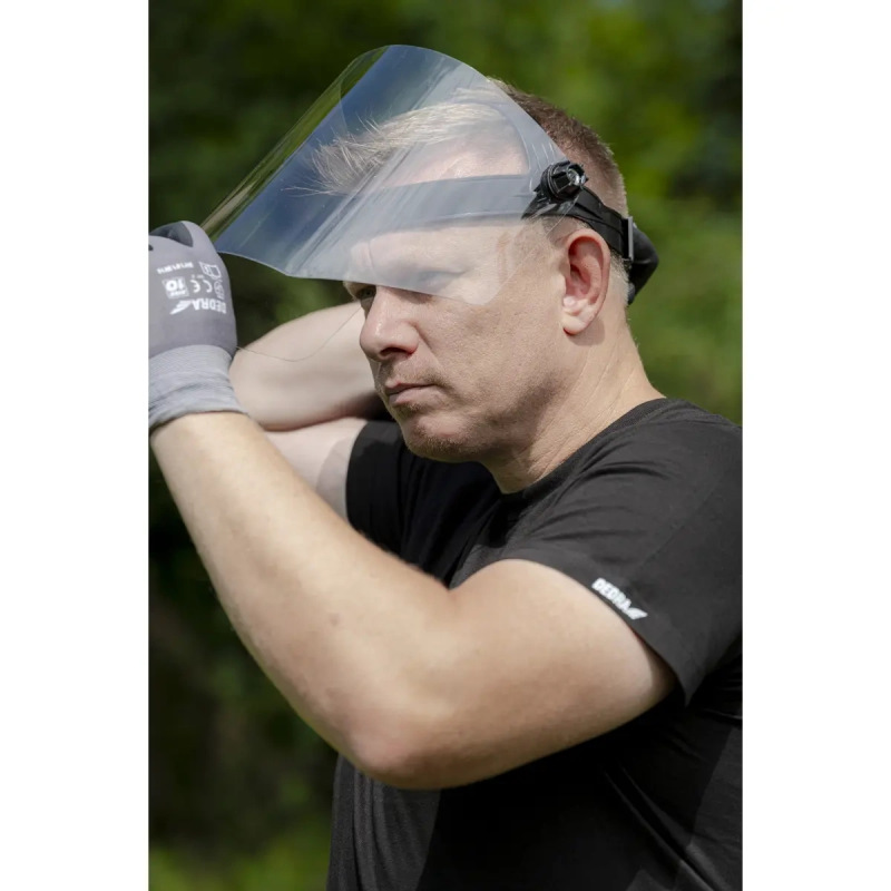 Ochranný štít tváre hrúbka 1mm s polykarbonátu 2
