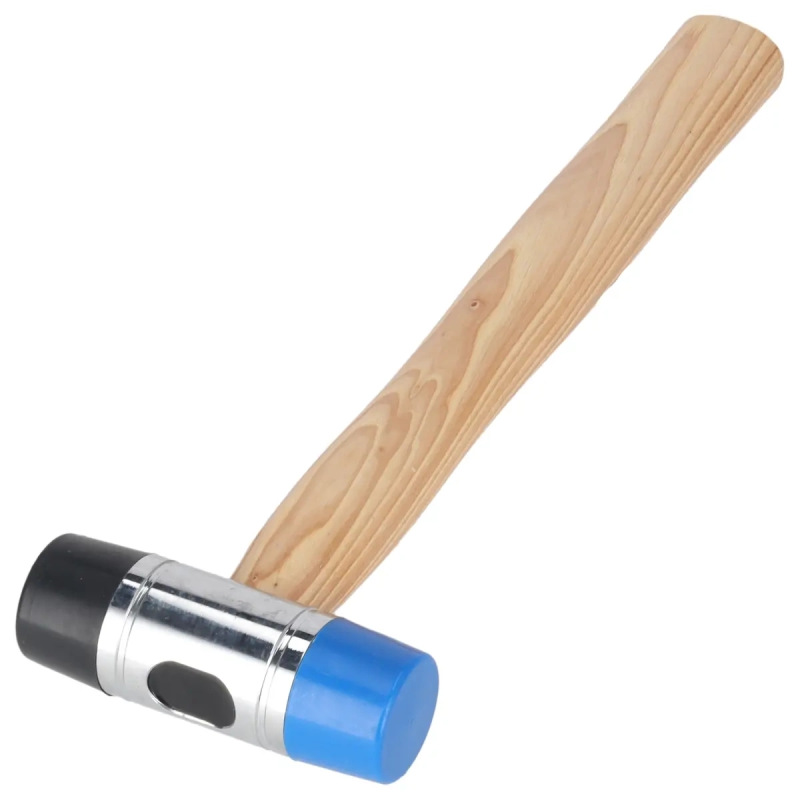 Klampiarske kladivo, 35 mm, plôška PU/Nylón násada z orechovcového dreva 2