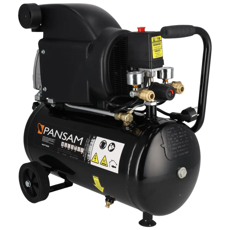 Kompresor olejový 1500W, 8atm, 24litrov, 200l/min 4