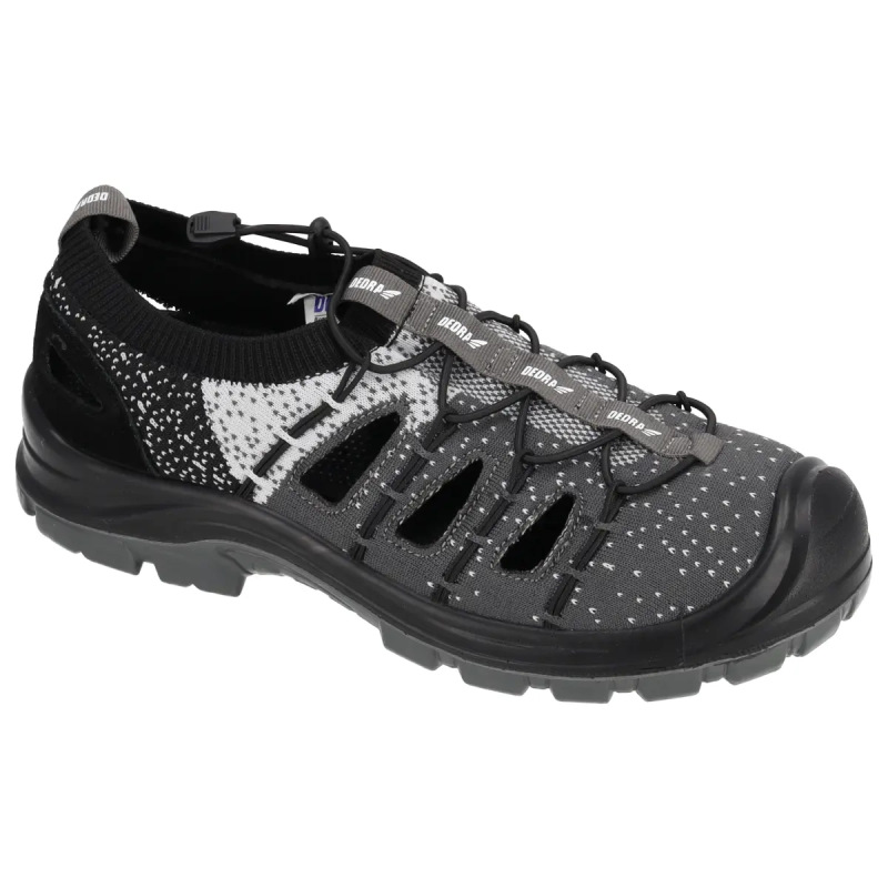 Bezpečné sandále D3V,textil, veľkosť 43, kat.S1 SRC,kompozit 2