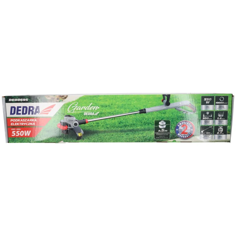 Elektrická strunová kosačka 550W 30cm 6