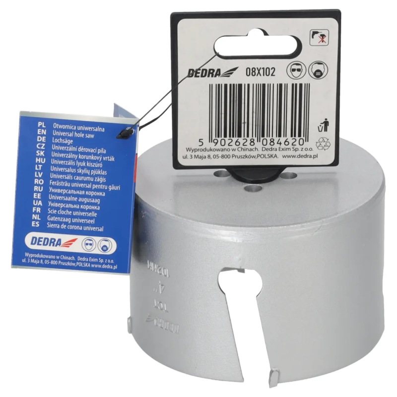 Univerzálny korunkový vrták TCT 102 mm 5/8'' 2