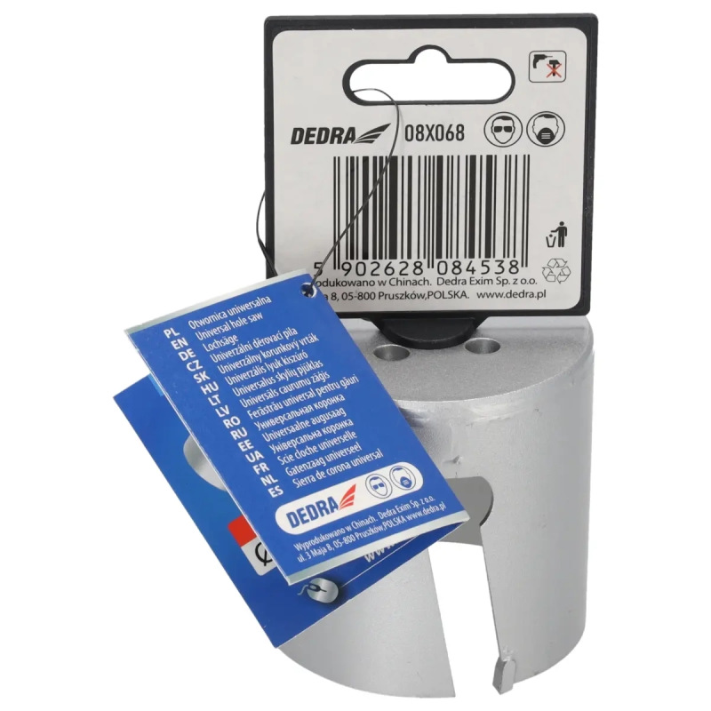 Univerzálny korunkový vrták TCT 68 mm 5/8'' 3