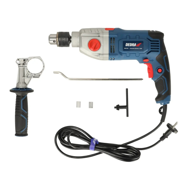 Príklepová vŕtačka 1100W 9