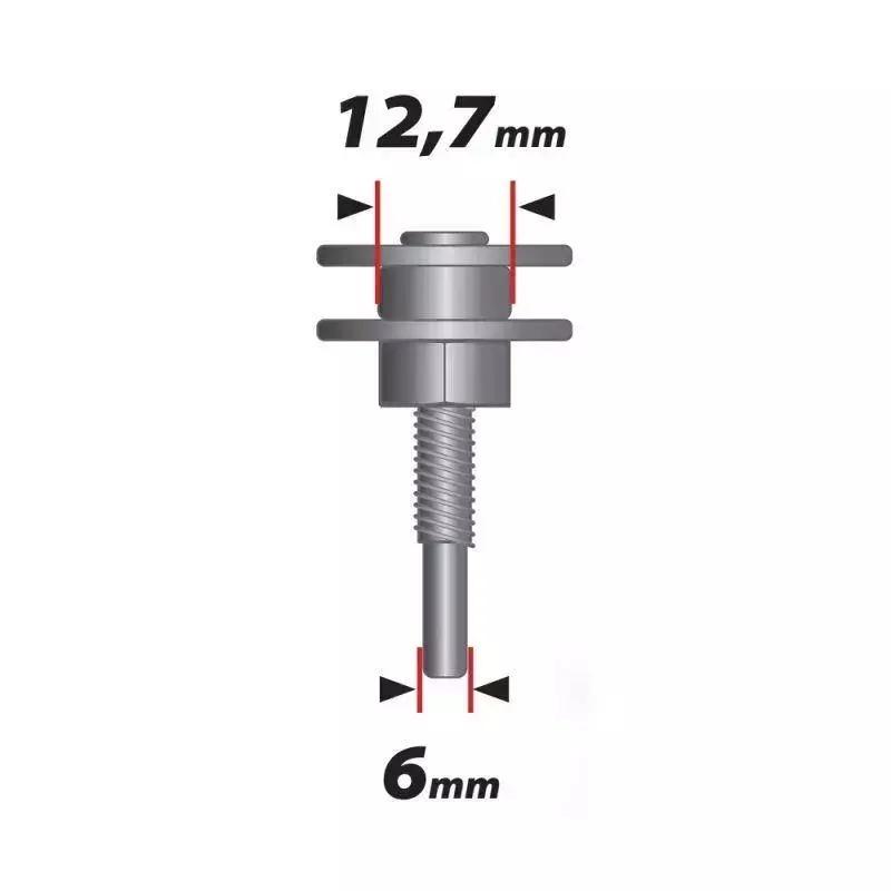 Násada (stopka) do vŕtačky 6mm, priemer otvoru 12.7mm