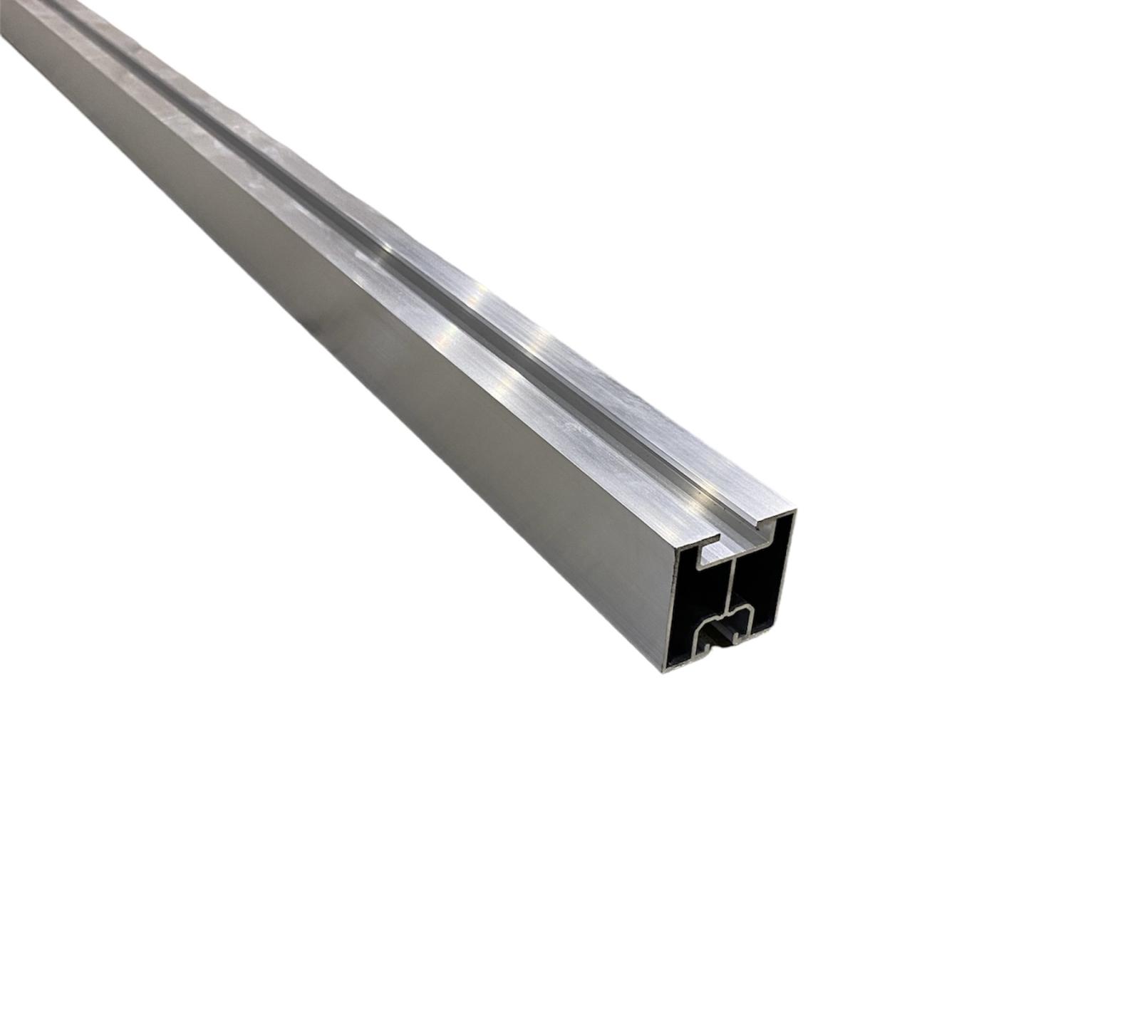 Montážny profil F806 40X40, 3300 mm / Kladivová skrutka / T-drážkové matice – 2