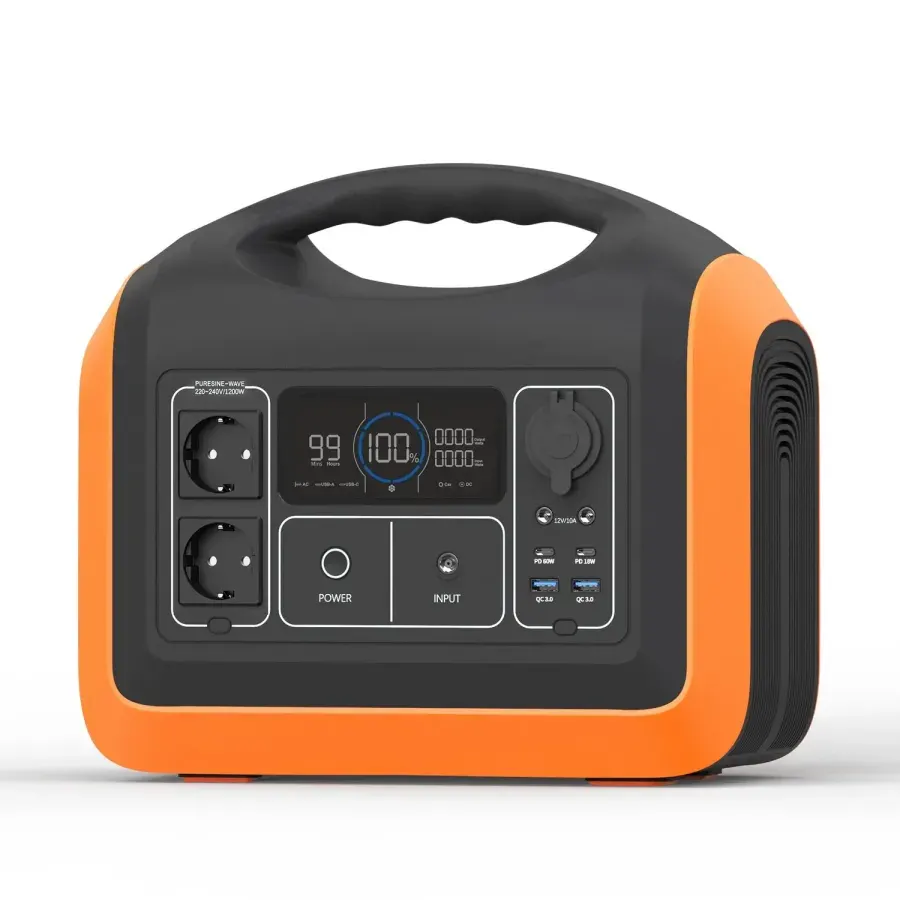 Prenosná elektráreň s výkonom 1200 W – 8