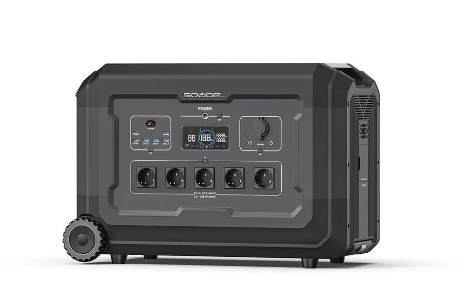 Prenosná elektráreň S5 s výkonom 5000 W – 8