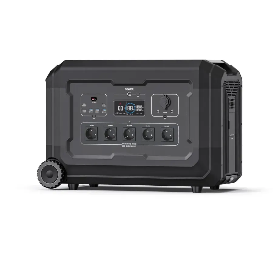 Prenosná elektráreň S5 s výkonom 5000 W – 9