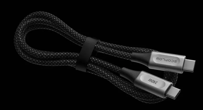 EcoFlow RAPID Prp USB-C do USB-C kábel (240W, Nylon) – 2