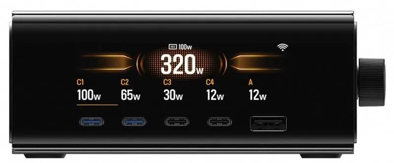 EcoFlow RAPID Pro Stolná nabíjačka (320W, 5 Portov, GaN) – 3