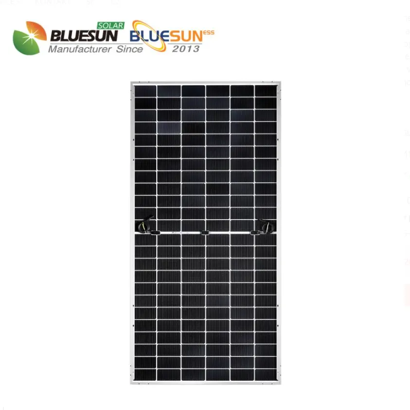 Fotovoltaický panel, Bluesun HJT Typu N 600Wp bifaciálny – 3