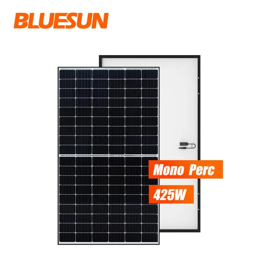 Fotovoltaický panel, Bluesun Mono Half Cell 425Wp s čiernym rámom – 5