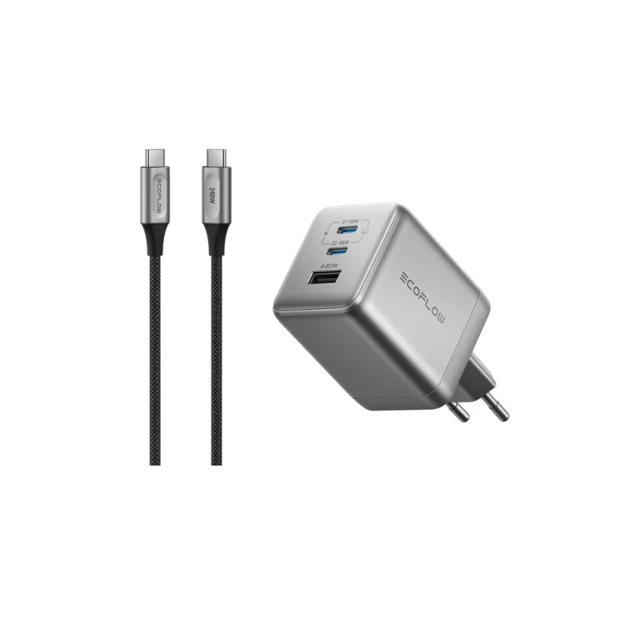 EcoFlow RAPID Pro nabíjačka (100W, 3 Porty, GaN) – 2