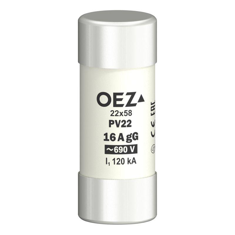 Poistkové vložky veľkosti 22x58 PV gG – 2