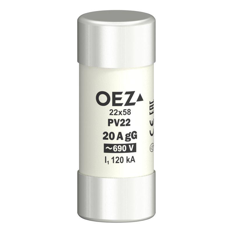 Poistkové vložky veľkosti 22x58 PV gG – 3